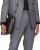 TOM FORD TOM FORD Black Grain Leather Minimal Laptop Pouch - 4