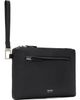 TOM FORD TOM FORD Black Grain Leather Wristlet Pouch - 2