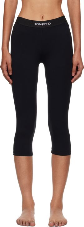 TOM FORD TOM FORD Black Modal Yoga Leggings