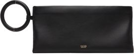 TOM FORD TOM FORD Black Nappa Leather Aura Clutch