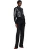 TOM FORD TOM FORD Black Natural Grain Leather Aviator Jacket - 4