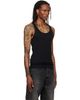 TOM FORD TOM FORD Black Ribbed Tank Top - 2