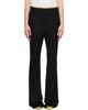 TOM FORD TOM FORD Black Sharp Tailored Straight Boyfriend Trousers - 1