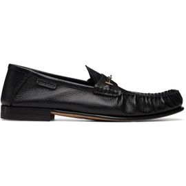 TOM FORD TOM FORD Black Shiny Leather Ripley Loafers