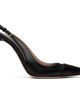 TOM FORD TOM FORD Black Shiny Leather Thea Slingback Heels - 1