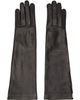 TOM FORD TOM FORD Black Soft Nappa Leather Long Gloves - 1