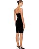 TOM FORD TOM FORD Black Strapless Velvet Cocktail Midi Dress - 3