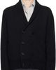 TOM FORD TOM FORD Black Wool Silk Shawl Collar Cardigan - 1
