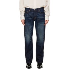TOM FORD TOM FORD Blue Selvedge 50's Straight Fit Jeans