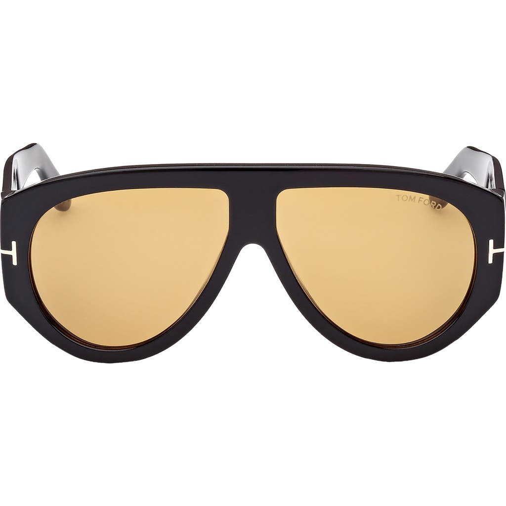 TOM FORD TOM FORD Bronson 60mm Aviator Sunglasses