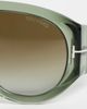 Tom Ford Tom Ford Bronson Sunglasses Shiny Transparent Sage Green One - 5
