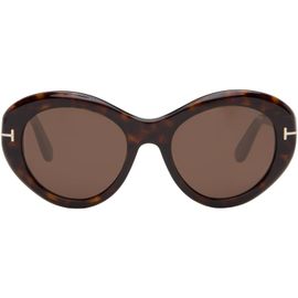 TOM FORD TOM FORD Brown Elodie Sunglasses