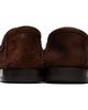TOM FORD TOM FORD Brown Suede Double T Hardware Ripley Loafers - 2