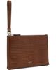 TOM FORD TOM FORD Brown Tejus Minimal Line Wristlet Slim Pouch - 2