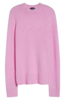 TOM FORD TOM FORD Brushed Cashmere Seamless Crewneck Sweater