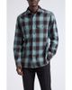 TOM FORD TOM FORD Brushed Check Military Fit Shirt - 1