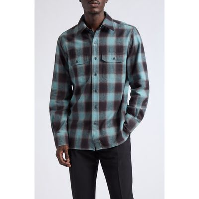 TOM FORD TOM FORD Brushed Check Military Fit Shirt