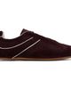 TOM FORD TOM FORD Burgundy Suede Aston Sneakers - 1