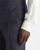 TOM FORD TOM FORD Chalk Stripe Silk Trousers - 5