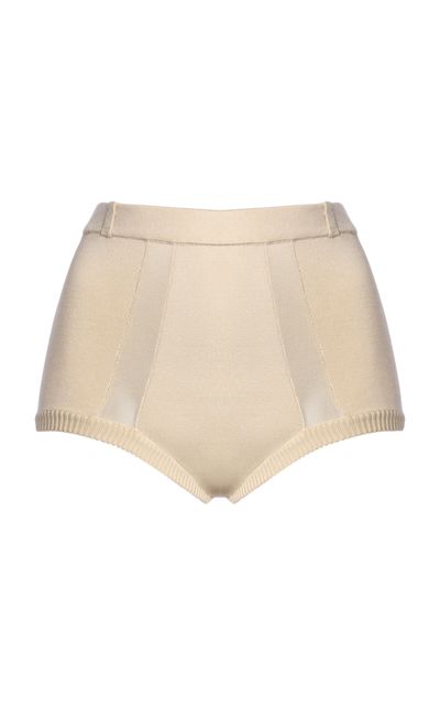 Tom Ford Tom Ford Compact Silk Knit HighWaist Briefs