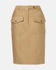 Tom Ford Tom Ford Cotton-blend tricotine midi skirt - 1