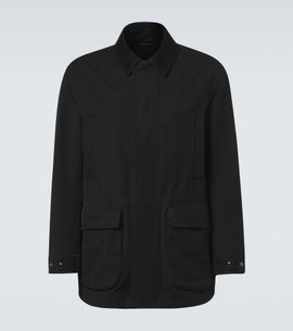 Tom Ford Tom Ford Cotton and silk twill field jacket