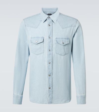 Tom Ford Tom Ford Cotton chambray shirt