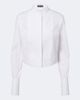 Tom Ford Tom Ford Cropped cotton poplin tuxedo shirt - 1