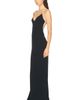 TOM FORD TOM FORD Crystal Chain Embroidered Satin Evening Dress - 2