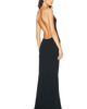 TOM FORD TOM FORD Crystal Chain Embroidered Satin Evening Dress - 3
