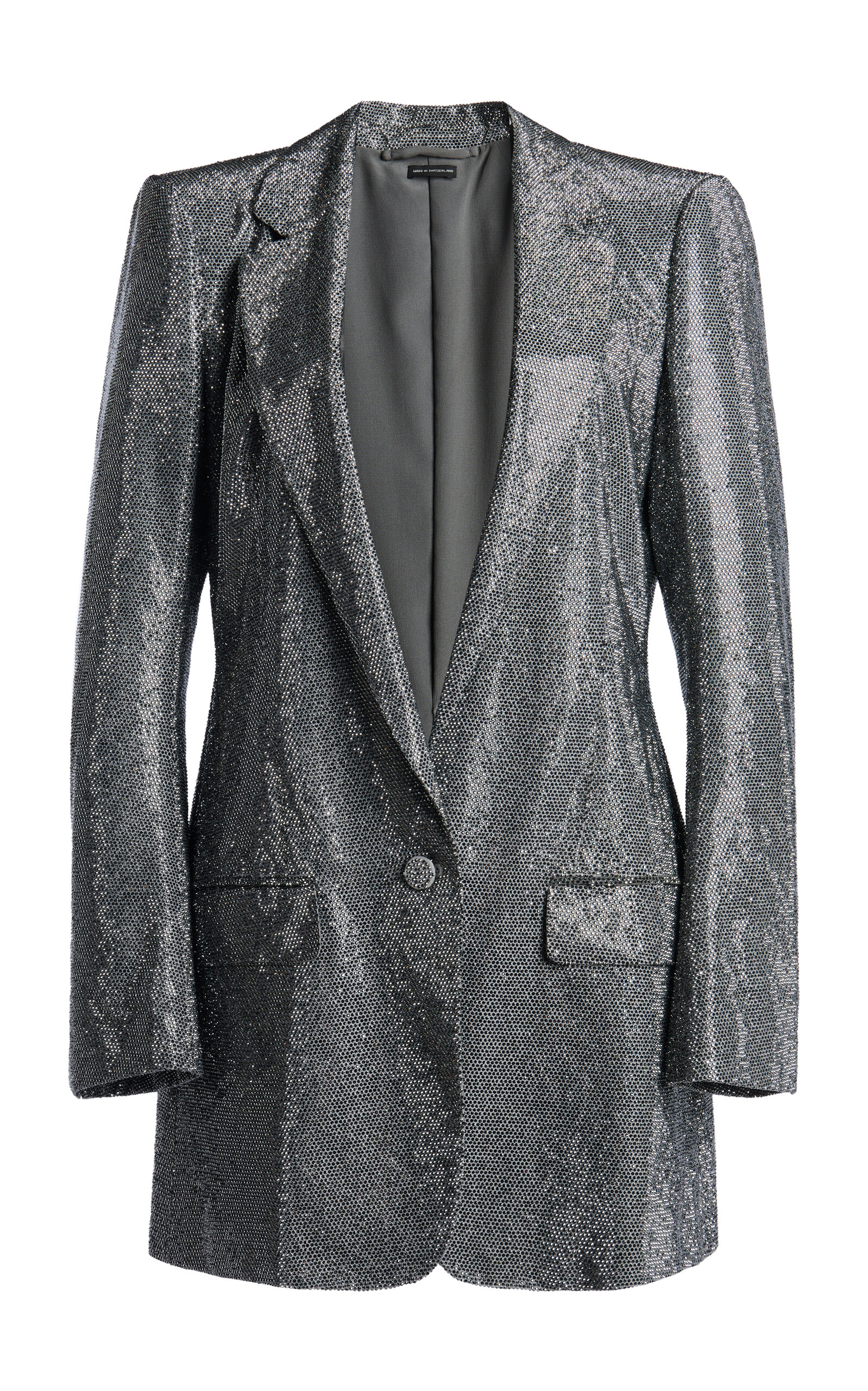 Tom Ford Tom Ford CrystalEmbroidered CottonSilk Blazer