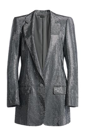 Tom Ford Tom Ford CrystalEmbroidered CottonSilk Blazer