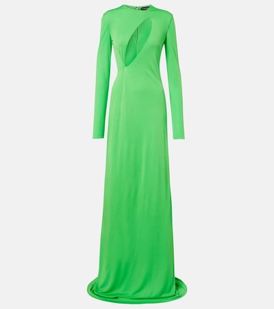 Tom Ford Tom Ford Cutout crêpe jersey gown