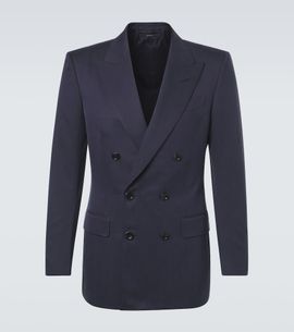 Tom Ford Tom Ford Double-breasted silk blazer