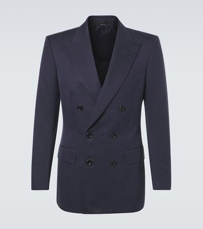 Tom Ford Tom Ford Double-breasted silk blazer
