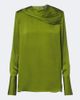 Tom Ford Tom Ford Draped silk satin top - 1