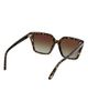 TOM FORD TOM FORD Erin 02 54mm Square Gradient Sunglasses - 5