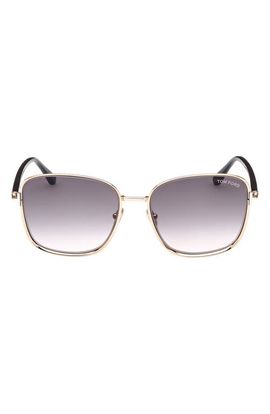 TOM FORD TOM FORD Fern 57mm Square Sunglasses