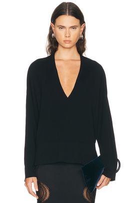 TOM FORD TOM FORD Fine Merino V-Neck Sweater