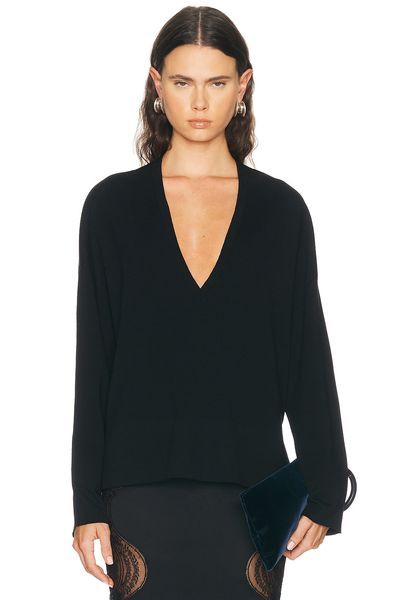 TOM FORD TOM FORD Fine Merino V-Neck Sweater