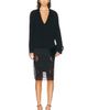 TOM FORD TOM FORD Fine Merino V-Neck Sweater - 4