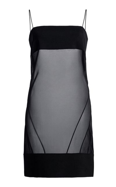Tom Ford Tom Ford Fine Sheer SilkBlend Mini Slip Dress