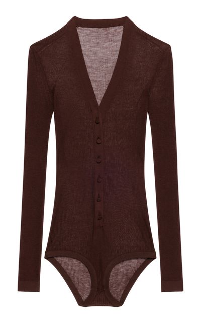 Tom Ford Tom Ford Fitted SilkBlend Romper