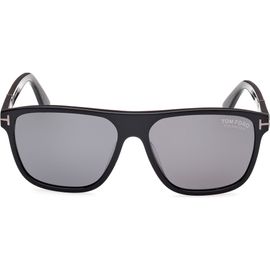 TOM FORD TOM FORD Frances 58mm Polarized Square Sunglasses