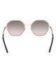 TOM FORD TOM FORD Francesca 53mm Gradient Geometric Sunglasses - 4