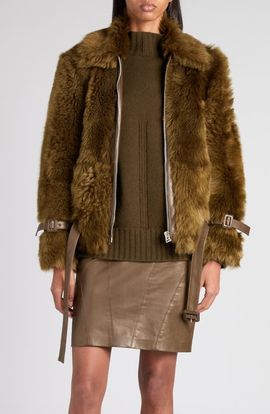 TOM FORD TOM FORD Genuine Shearling Jacket