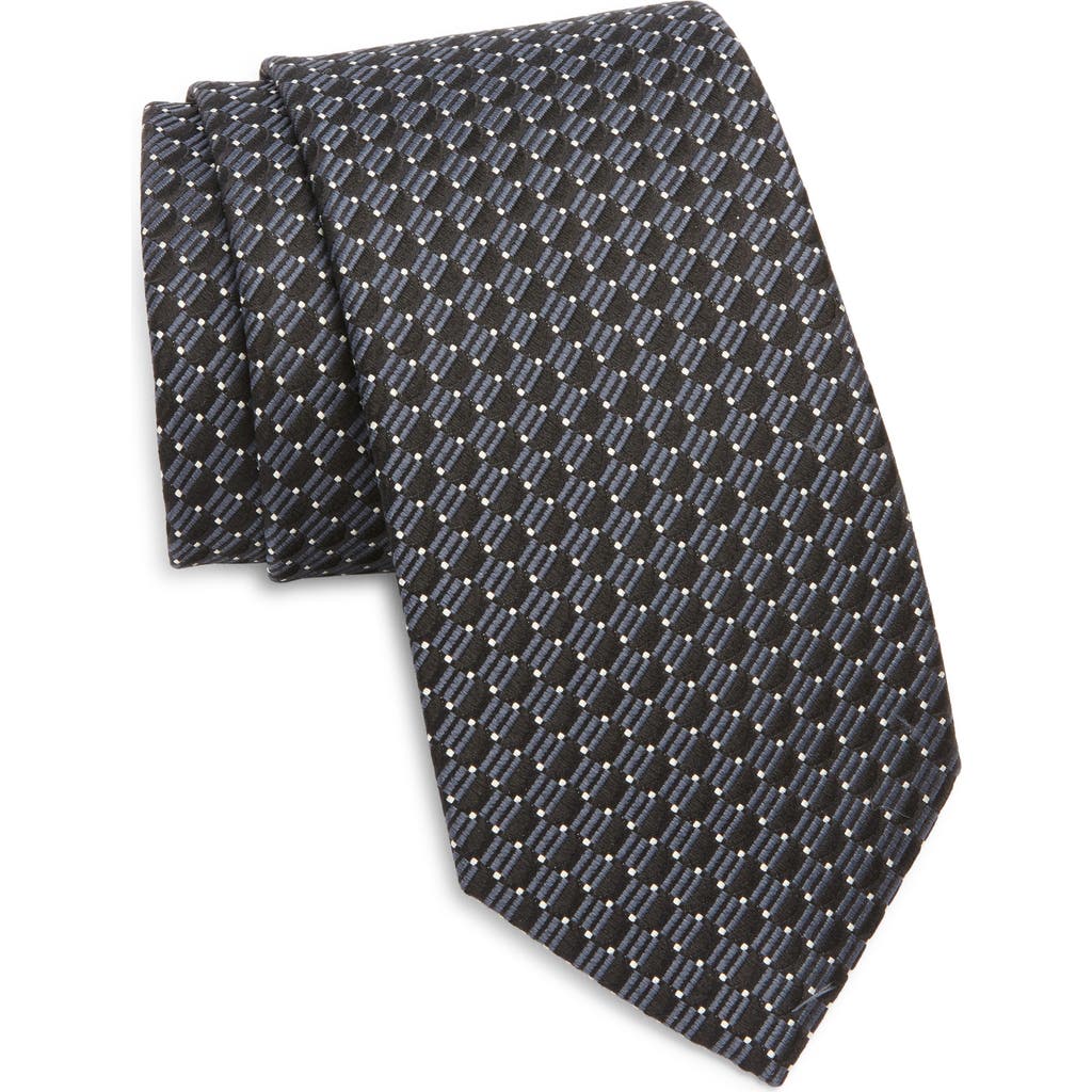 TOM FORD TOM FORD Geo Jacquard Mulberry Silk Tie