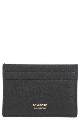 TOM FORD TOM FORD Grained Leather Card Case