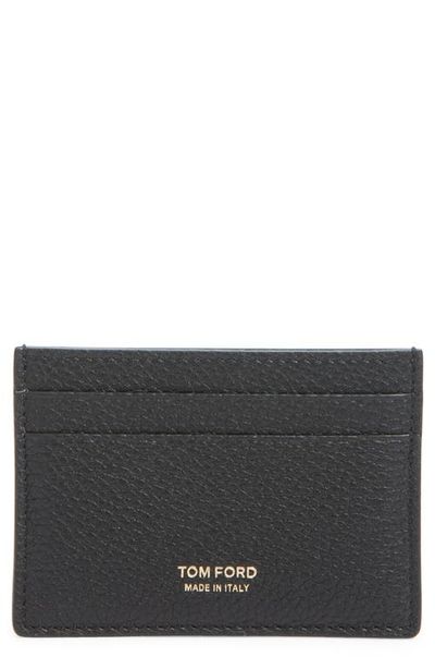 TOM FORD TOM FORD Grained Leather Card Case