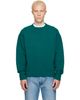 TOM FORD TOM FORD Green Cashmere Wool Crew Neck Sweater - 1